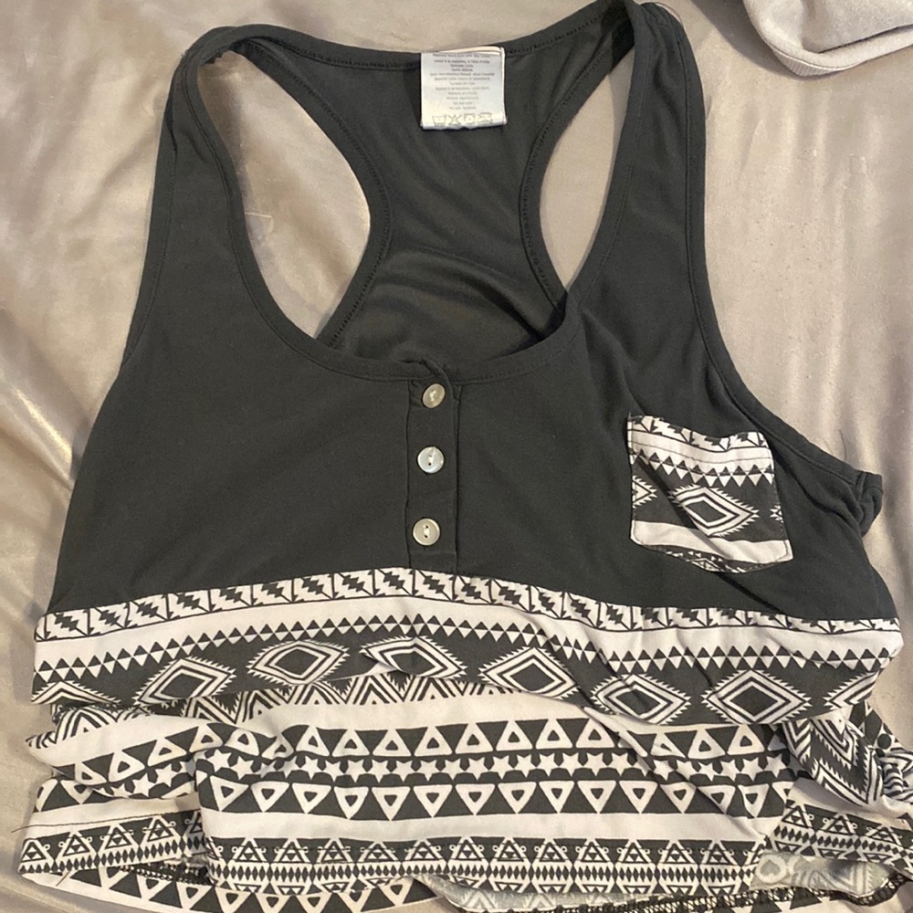 womens tank-top with small pocket